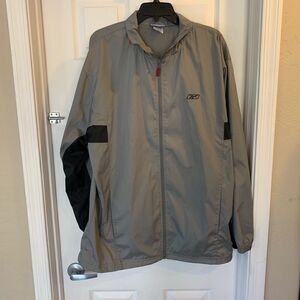 Reebok Men’s  Lightweight Gray Jacket